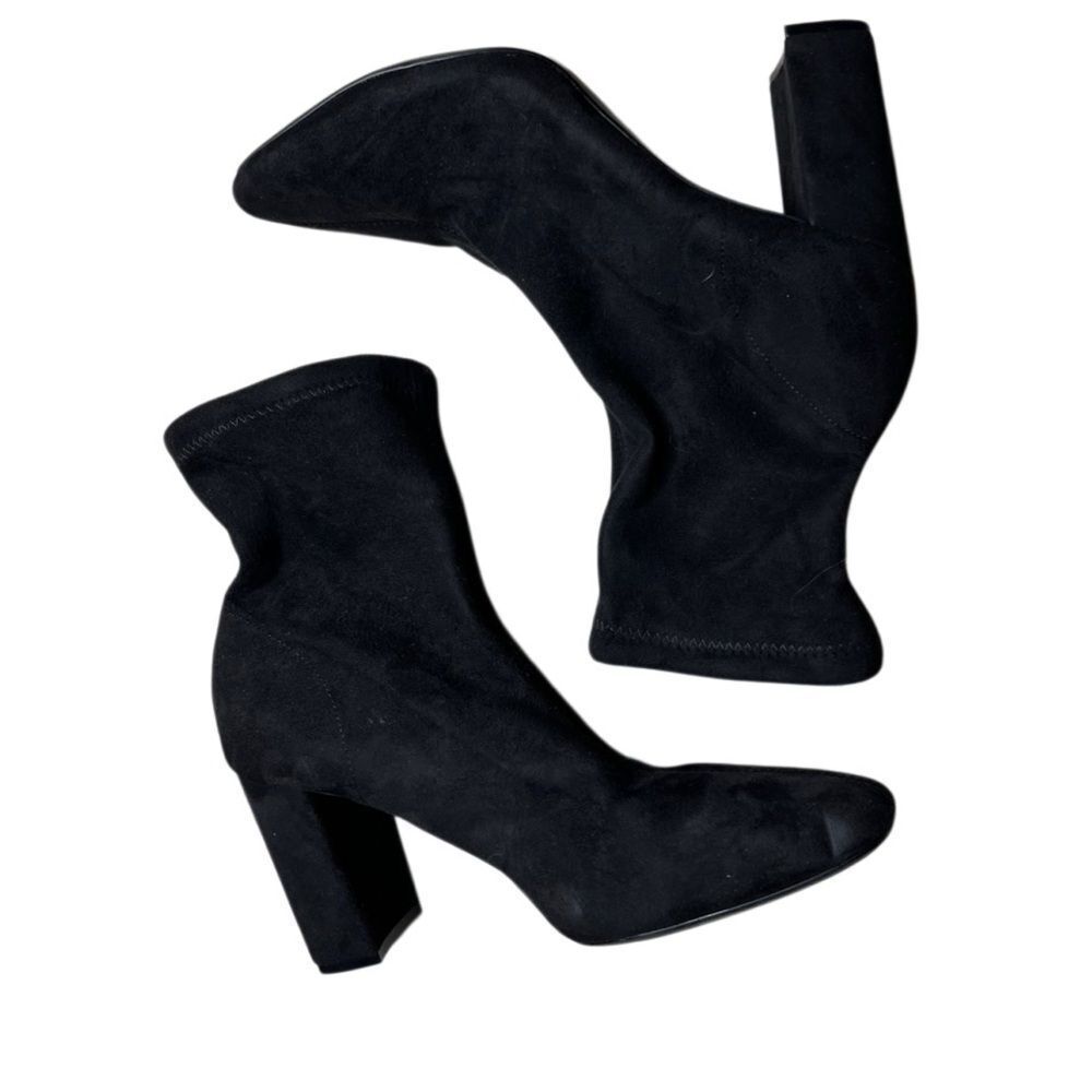 H&M Elegant Black Women's Ankle Boots Size 9.5